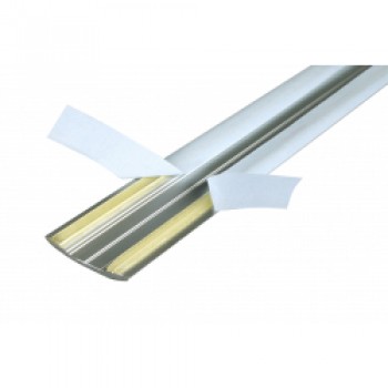 Euro Coverstrip Self Adhesive Silver - 90cm