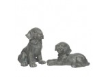 Poly Magnesium Dog - Antique Copper