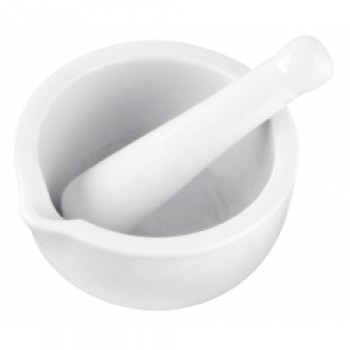 Porcelain Pestle & Mortar - 11cm Porcelain Pestle & Mortar - 11cm