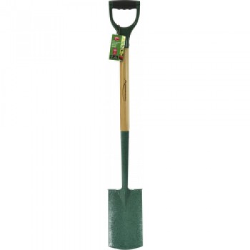 Natural Ash Handle Carbon Steel Border Spade