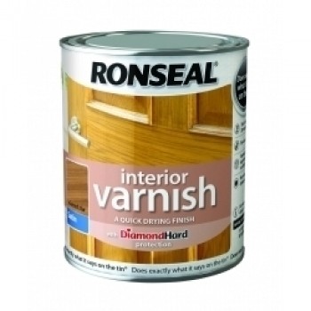 Interior Varnish Satin 750ml - French Oak Interior Varnish Satin 750ml - French Oak