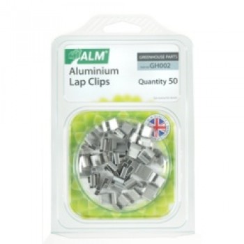 Aluminium Lap Clips - Pack of 50 Aluminium Lap Clips - Pack of 50