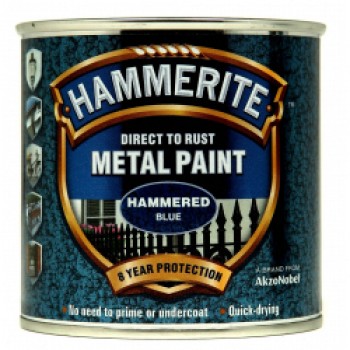 Metal Paint Hammered 250ml - Blue Metal Paint Hammered 250ml - Blue