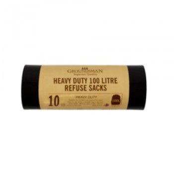 Heavy Duty Refuse Sacks - 100L - 10 Rolls