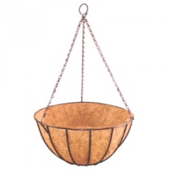 Hanging Basket With Coco Liner - 12 Hanging Basket With Coco Liner - 12