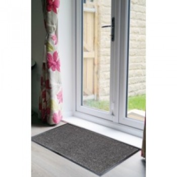 Dirt Guard Absorbent Barrier Doormat 60 x 90cm - Light Grey