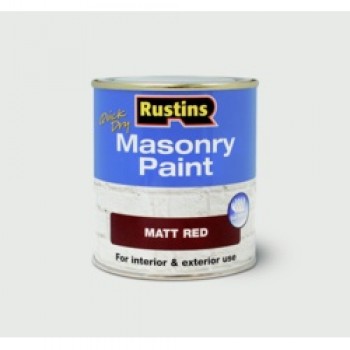 Masonry Paint 500ml - Red Masonry Paint 500ml - Red