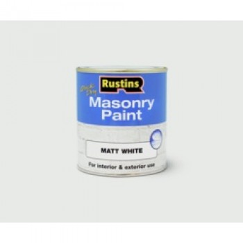 Masonry Paint 500ml - White Masonry Paint 500ml - White
