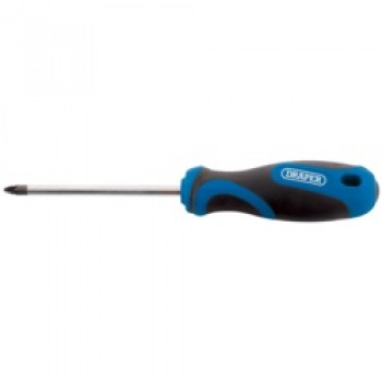 Pozi Type Soft Grip Screwdriver - No 2 x 100 Pozi Type Soft Grip Screwdriver - No 2 x 100