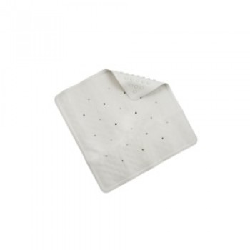 Basics Rubber Shower Mat - White Basics Rubber Shower Mat - White