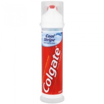 Toothpaste 100ml - Cool Stripe Pump Toothpaste 100ml - Cool Stripe Pump