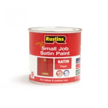 Quick Dry Small Job Satin 250ml - Poppy Quick Dry Small Job Satin 250ml - Poppy