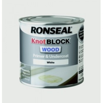Knot Block Primer & Undercoat 250ml - White Knot Block Primer & Undercoat 250ml - White