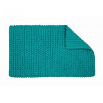 Aqua Soft Cushioned Bath Mat - Textile Bath Mats/Aqua Aqua Soft Cushioned Bath Mat - Textile Bath Mats/Aqua