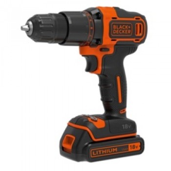 18V Lithium-ion 2 Gear Hammer Drill - Includes 400mA charger + 1 battery + Kitbox 18V Lithium-ion 2 Gear Hammer Drill - Includes 400mA charger + 1 battery + Kitbox