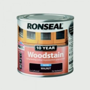 10 Year Woodstain Satin 250ml - Walnut 10 Year Woodstain Satin 250ml - Walnut