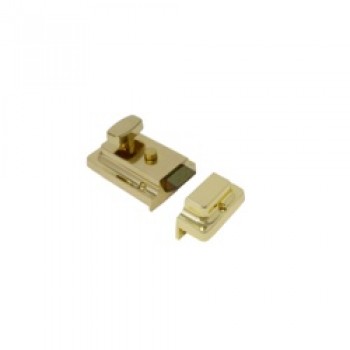 Essentials Nightlatch - Polished Brass Essentials Nightlatch - Polished Brass