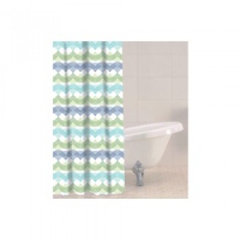 Shower Curtain 180 x 180cm - Waves Shower Curtain 180 x 180cm - Waves
