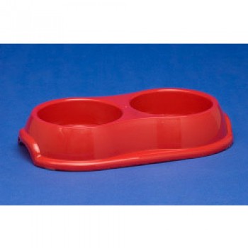 32cm Double Pet Bowl - Assorted 32cm Double Pet Bowl - Assorted