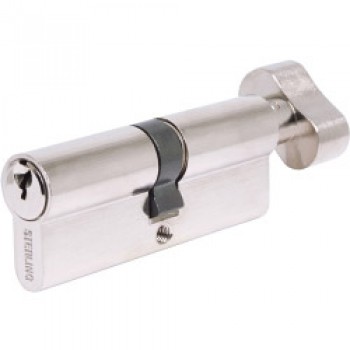 Thumbturn Euro Cylinder - 35 x 35 Nickel Thumbturn Euro Cylinder - 35 x 35 Nickel