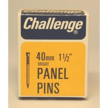 Panel Pins - Bright Steel (Box Pack) - 40mm Panel Pins - Bright Steel (Box Pack) - 40mm