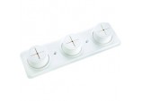 Cloth Holder - Ivory - Triple