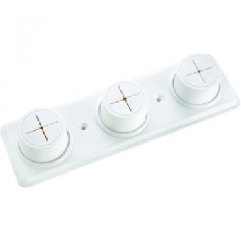 Cloth Holder - Ivory - Triple Cloth Holder - Ivory - Triple