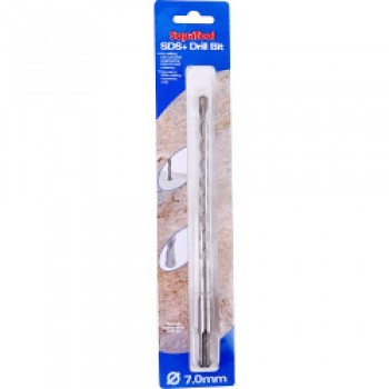 Slotted Drill Shaft (SDS) Masonry Drill Bits - 7x210mm