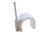 Pipe Clip Nail In - 10mm (Pack 100)