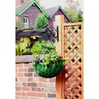 Hanging Basket Bracket - 35cm/14 Black Hanging Basket Bracket - 35cm/14 Black