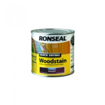 Quick Drying Woodstain Satin 250ml - Walnut Quick Drying Woodstain Satin 250ml - Walnut