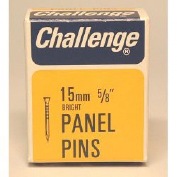 Panel Pins - Bright Steel (Box Pack) - 15mm Panel Pins - Bright Steel (Box Pack) - 15mm