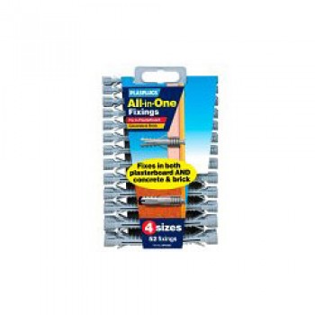 All In One Better Value Fixings - 52 Pack All In One Better Value Fixings - 52 Pack