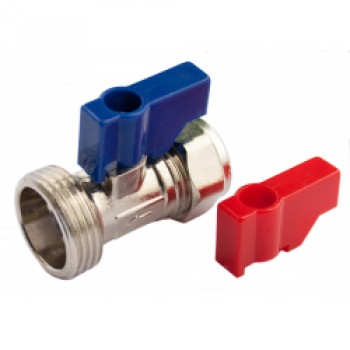 Straight Valve (Hot/Cold) - 15mm x 3/4 BSP Straight Valve (Hot/Cold) - 15mm x 3/4 BSP