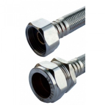 Flexible Tap Connector - 15mm x 3/4 x 30cm