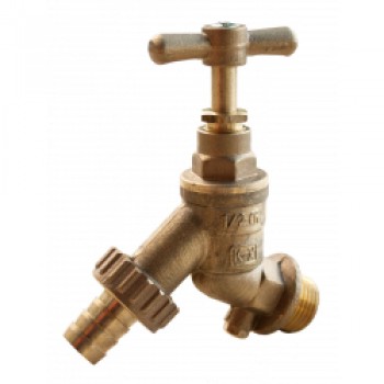 Hose Union Bib Tap - 1/2 x 3/4 B.S.P. Long Hose Union Bib Tap - 1/2 x 3/4 B.S.P. Long