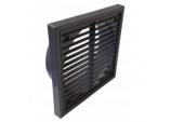 Fixed Grill + Spigt 6 - Grey