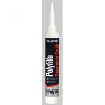 Polyfilla Decorators Caulk - White 380ml Trade Cartridge Polyfilla Decorators Caulk - White 380ml Trade Cartridge
