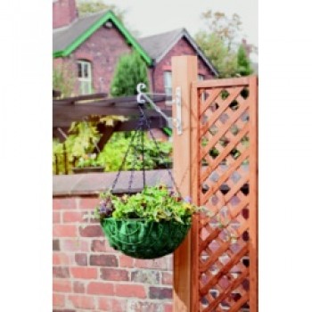 Hanging Basket Bracket - 30cm/12 White Hanging Basket Bracket - 30cm/12 White
