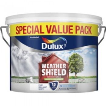 Weathershield Smooth Masonry Paint 7.5L - Pure Brilliant White Weathershield Smooth Masonry Paint 7.5L - Pure Brilliant White