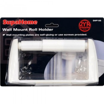 Toilet Roll Holder - White