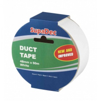 50m Duct Tape - White 50m Duct Tape - White