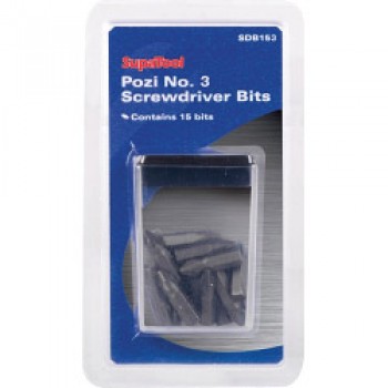Pozi No.3 Screwdriver Bits Pozi No.3 Screwdriver Bits